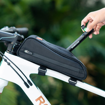 fahrradpumpe am fahrrad befestigen ROCKBROS CO2 bicycle pump 110 PSI aluminum mini pump black – ROCKBROS-DE