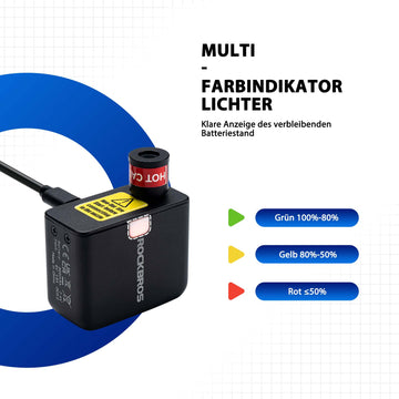 kleine elektrische fahrradpumpe Mini Elektrische Fahrradpumpe für unterwegs – ROCKBROS-DE