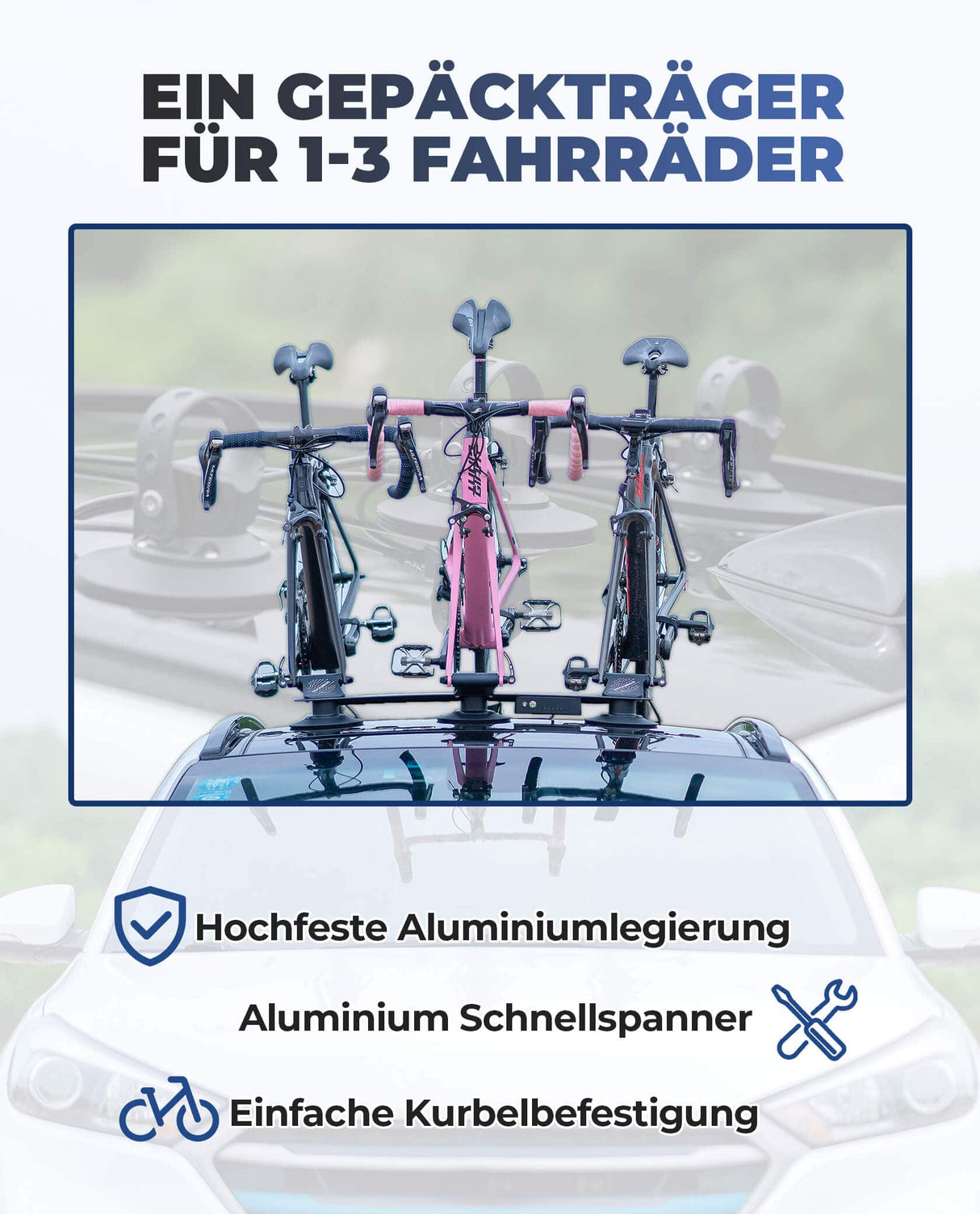 ROCKBROS Elektrischer Fahrradträger mit Saugnapf - ROCKBROS-EU