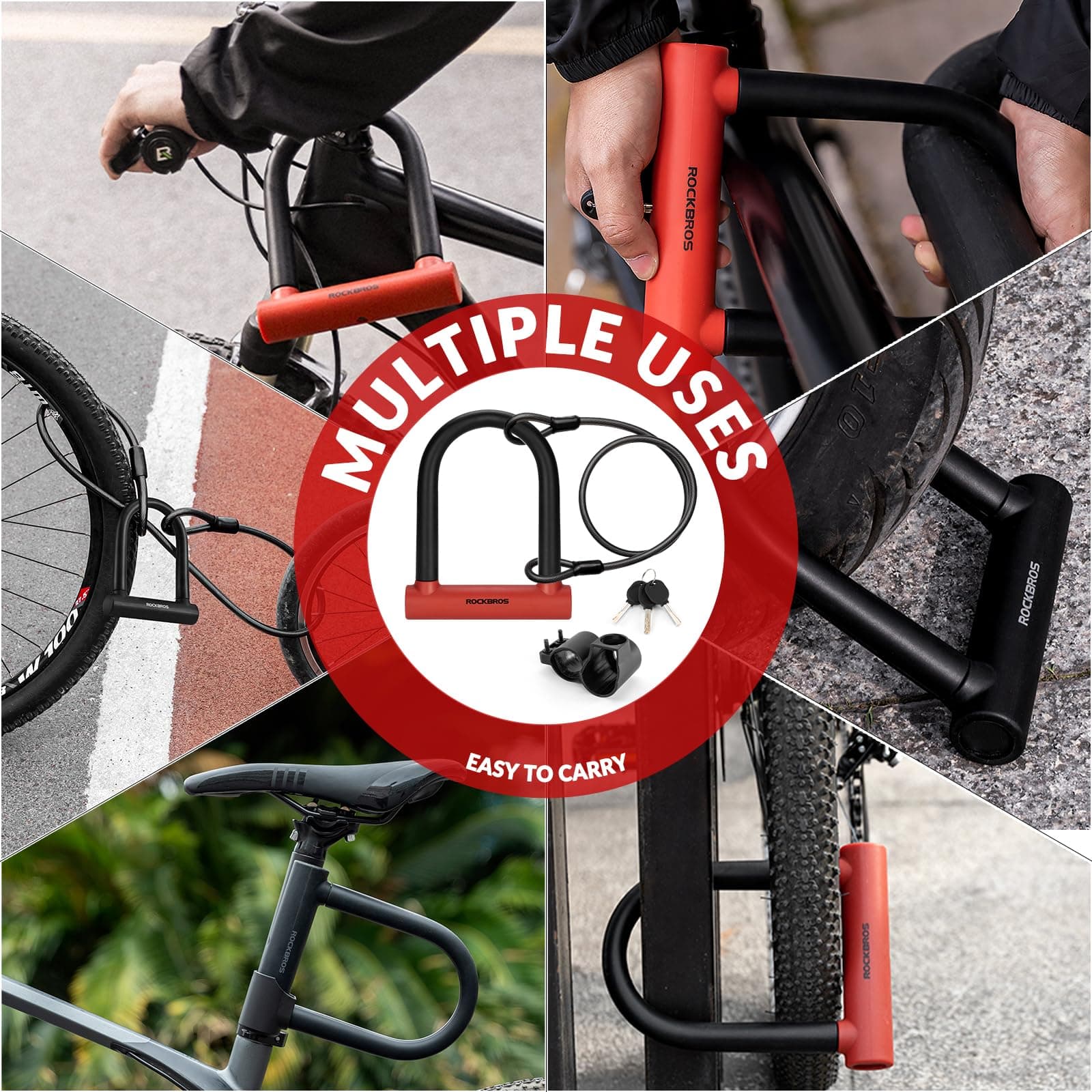 Bell Catalyst Fahrrad-Bügelschloss – Robustes Taschen-Schloss Für Campus & Stadt