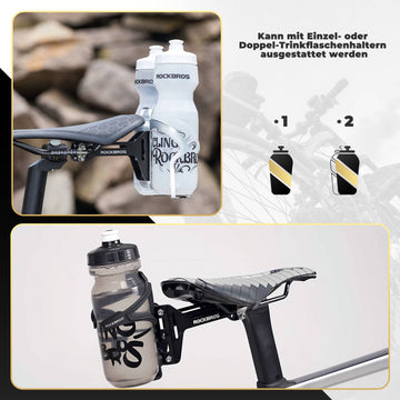 fahrradschloss befestigung flaschenhalter ROCKBROS Fahrrad Flaschenhalter Adapter Aluminum Einstellbar Halterung – ROCKBROS-DE