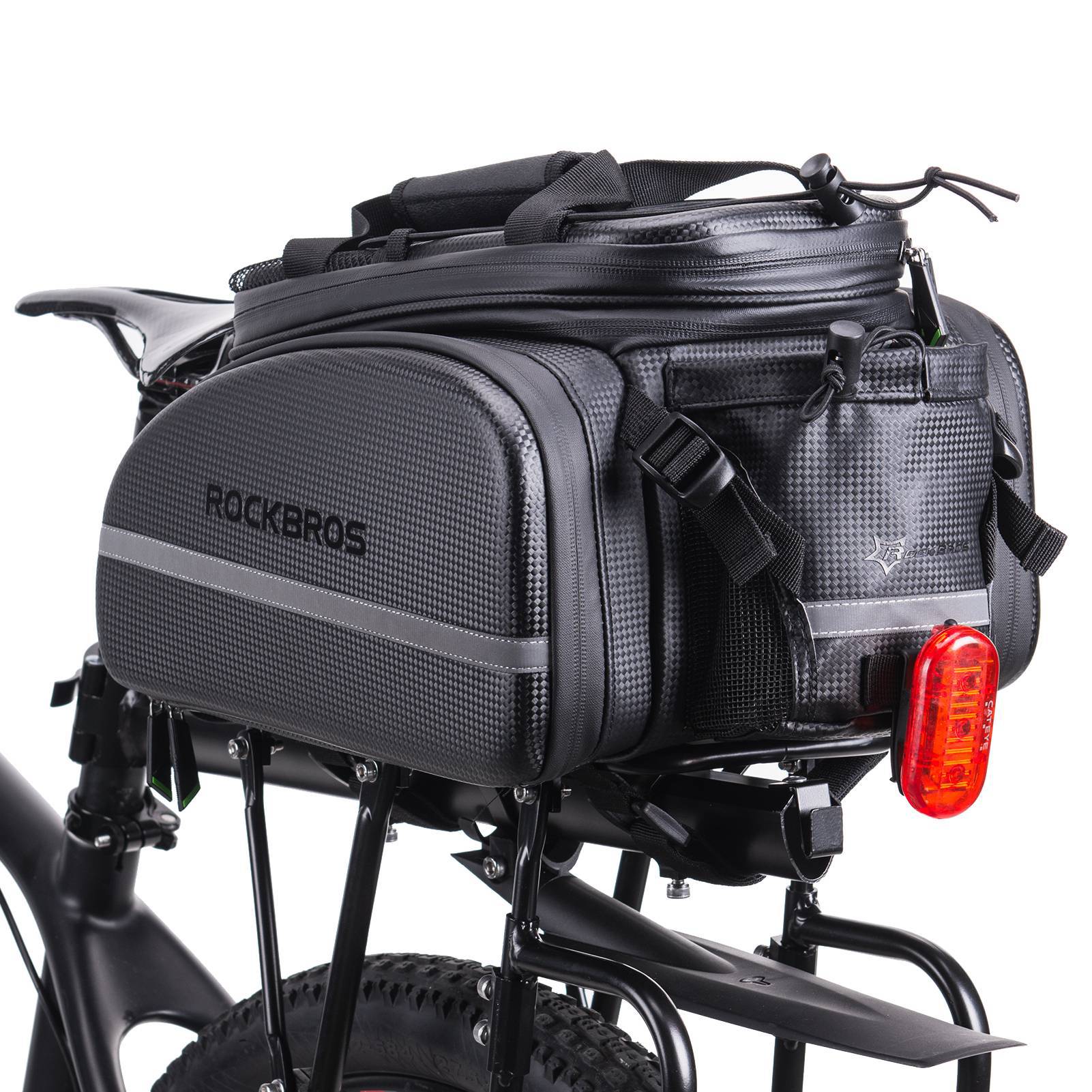 fahrradtasche für gepäckträger wasserdicht ROCKBROS Fahrrad Gepäckträgertasche 10-35L Wasserdicht Transporttasche –  ROCKBROS-DE