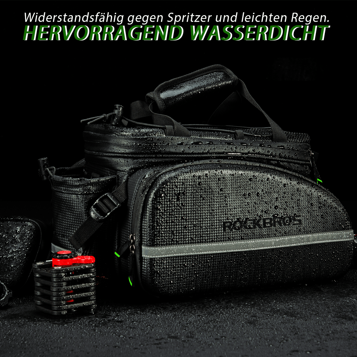 fahrradtaschen bei amazon ROCKBROS Fahrrad Gepäckträgertasche 10-35L Wasserdicht Transporttasche – ROCKBROS-DE
