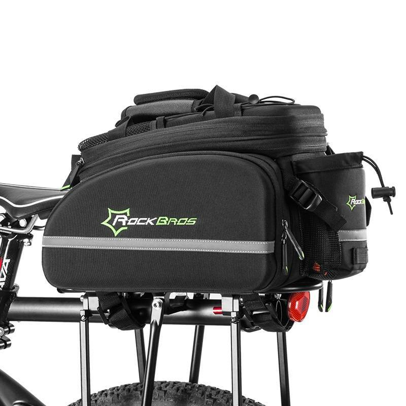 ROCKBROS Fahrrad Gepäckträgertasche wasserdichte mit Regenschutz 17-35L - ROCKBROS-EU