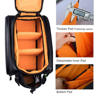 ROCKBROS Fahrrad Gepäckträgertasche wasserdichte mit Regenschutz 17-35 –  ROCKBROS-DE