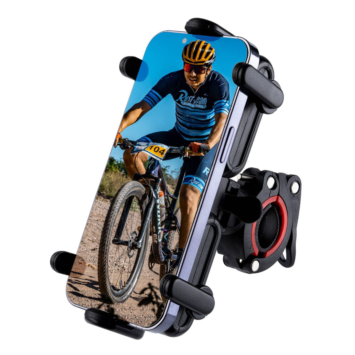 iphone mountainbike halterung ROCKBROS Fahrrad Handyhalterung 360°Drehbar Motorrad Halterung – ROCKBROS-DE