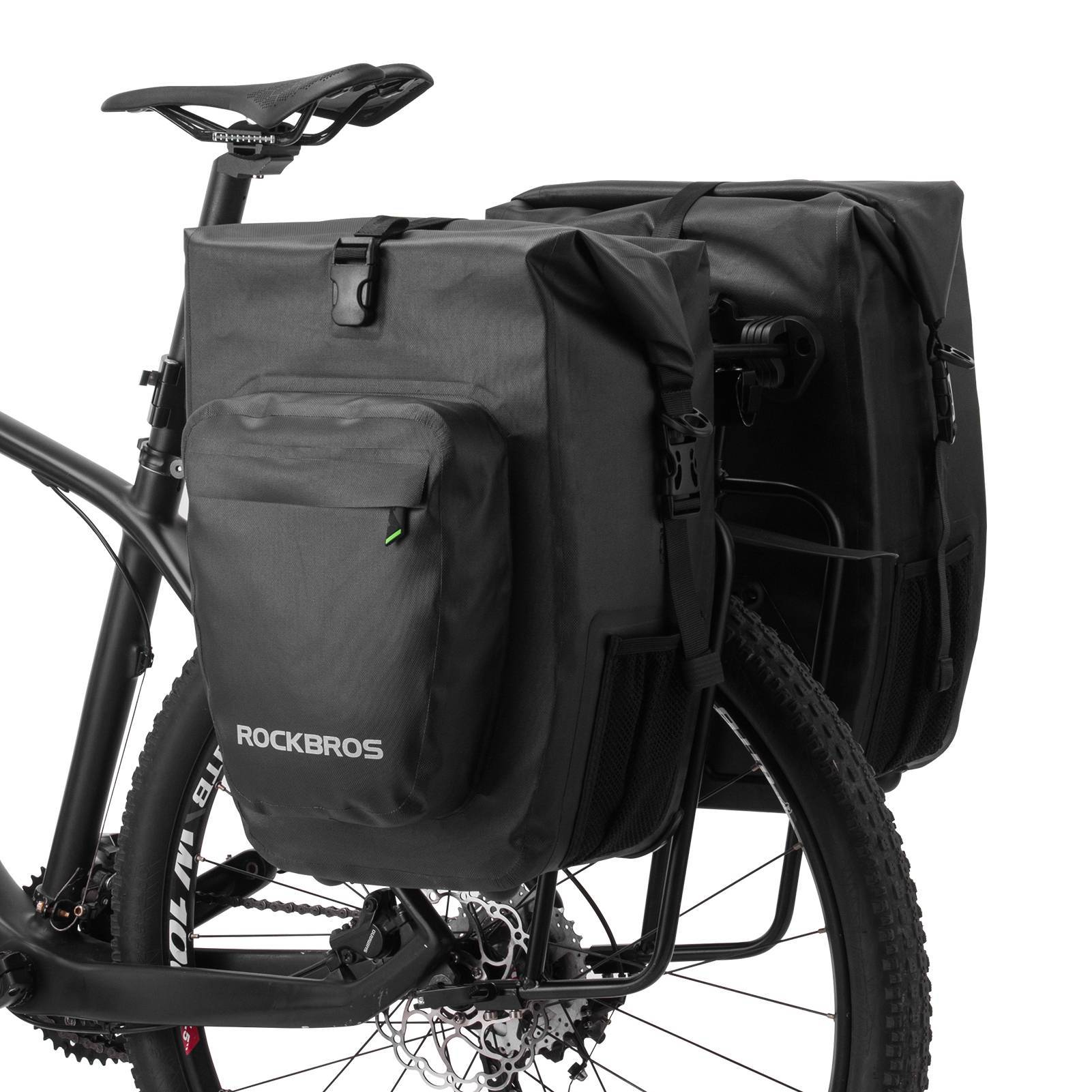 ROCKBROS Fahrrad hinter Gepäckträgertasche wasserdicht 20-27L für E-Bi –  ROCKBROS-DE
