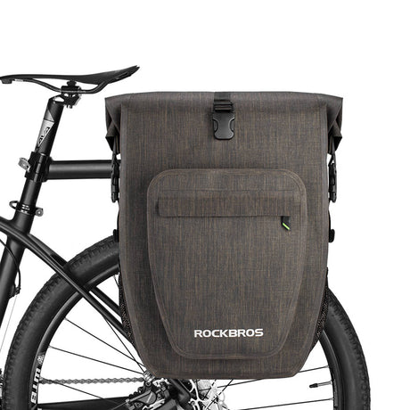 ROCKBROS Fahrrad hinter Gepäckträgertasche wasserdicht 20-27L für E-Bike/Rennrad/MTB - ROCKBROS-EU