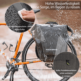 ROCKBROS Fahrrad hinter Gepäckträgertasche wasserdicht 20-27L für E-Bike/Rennrad/MTB - ROCKBROS-EU