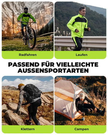 zelt hose ROCKBROS Fahrrad Hose Wasserabweisend Radlerhose Leuchtendes Grün –  ROCKBROS-DE