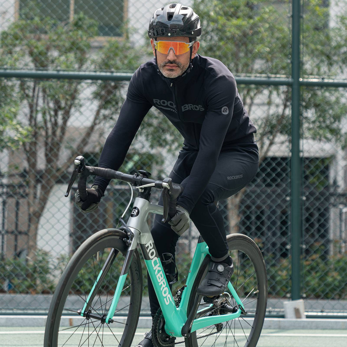 rennrad jacke frühling ROCKBROS Fahrrad Winter Winddichte Fahrradbekleidung Sportlich – ROCKBROS-DE Motor:1000 Watt Extrawheel Steckachse M12 Achse gauntlet Die winddichte und thermische