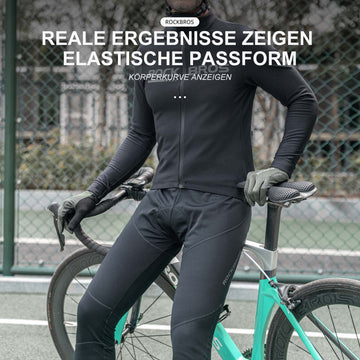 wetterfeste fahrradbekleidung ROCKBROS Fahrrad Jacke Winter Winddichte Fahrradbekleidung Sportlich –  ROCKBROS-DE