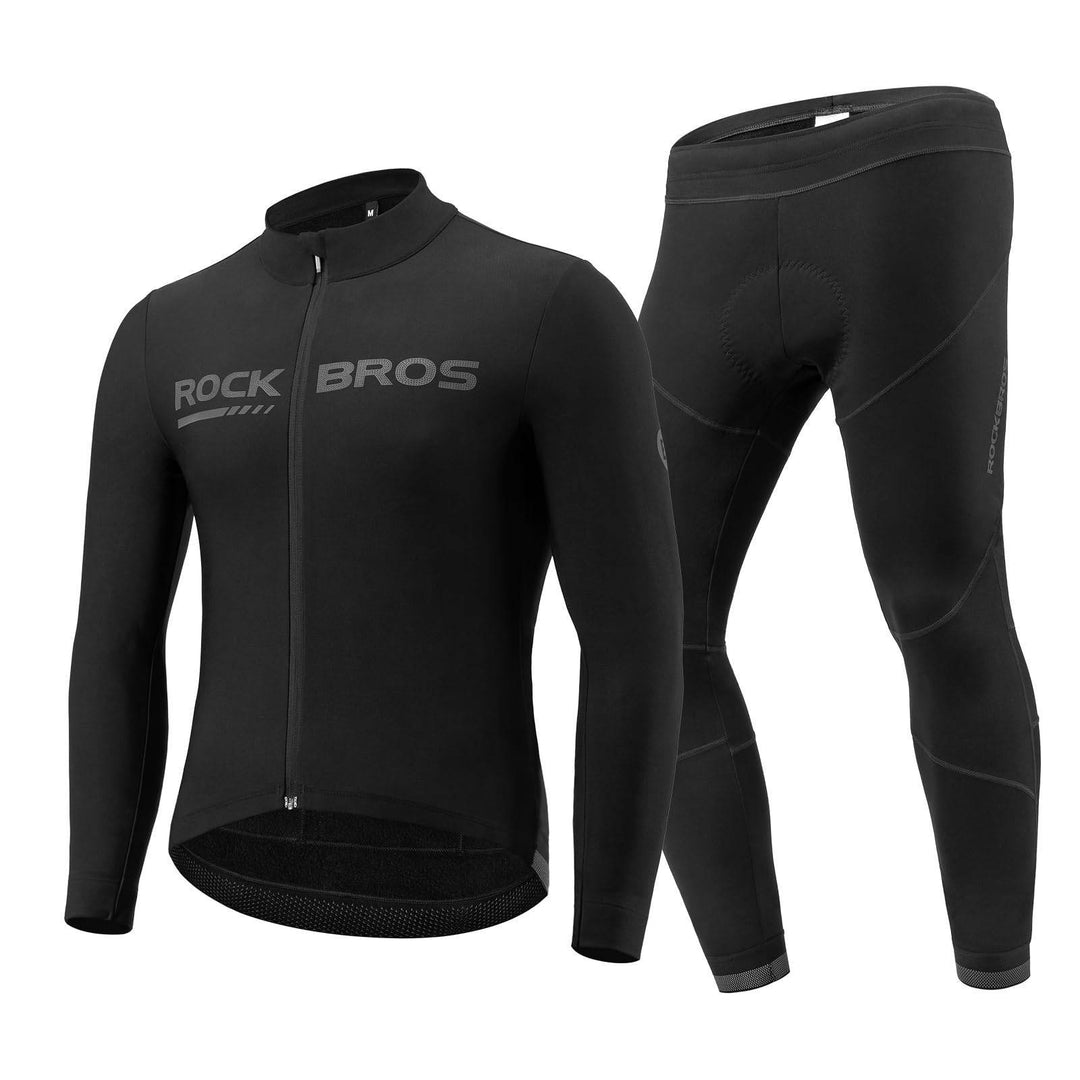 fahrradbekleidung ROCKBROS Fahrrad Jacke & Hose Winter Anzug Sportlich Fahrradbekleidung – ROCKBROS-DE