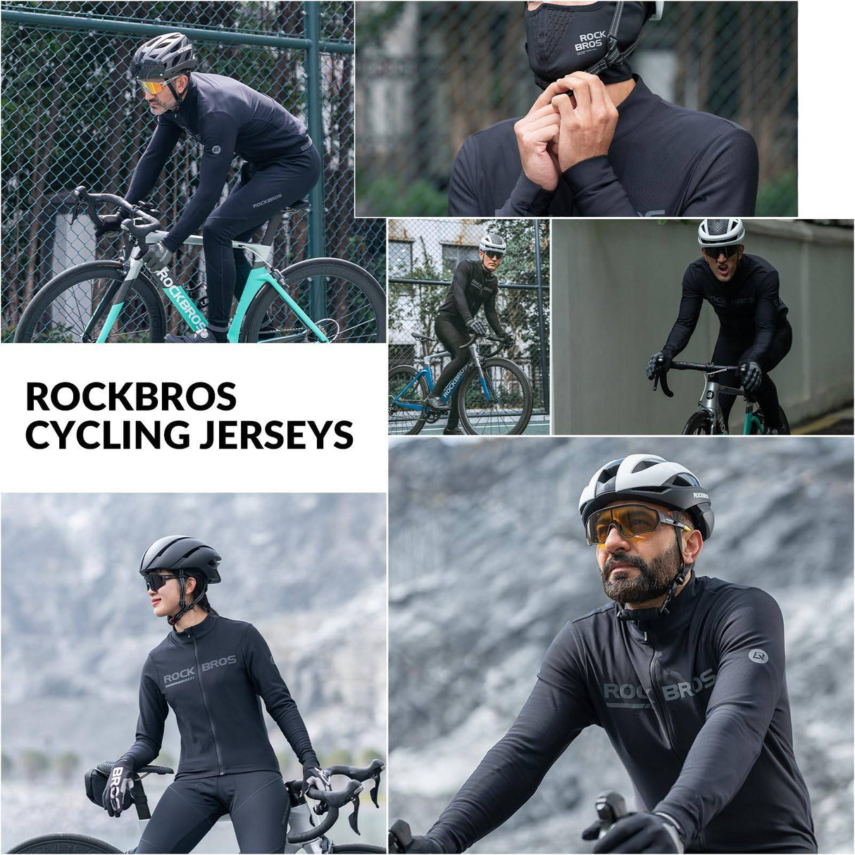 ROCKBROS Fahrrad Jacke & Hose Frühling Anzug Sportlich Fahrradbekleidung - ROCKBROS-EU