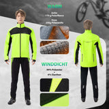 ROCKBROS Fahrrad Jacke & Hose Frühling Fahrradanzug Leuchtendes Grün - ROCKBROS-EU