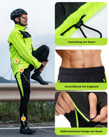 ROCKBROS Fahrrad Jacke & Hose Frühling Fahrradanzug Leuchtendes Grün - ROCKBROS-EU