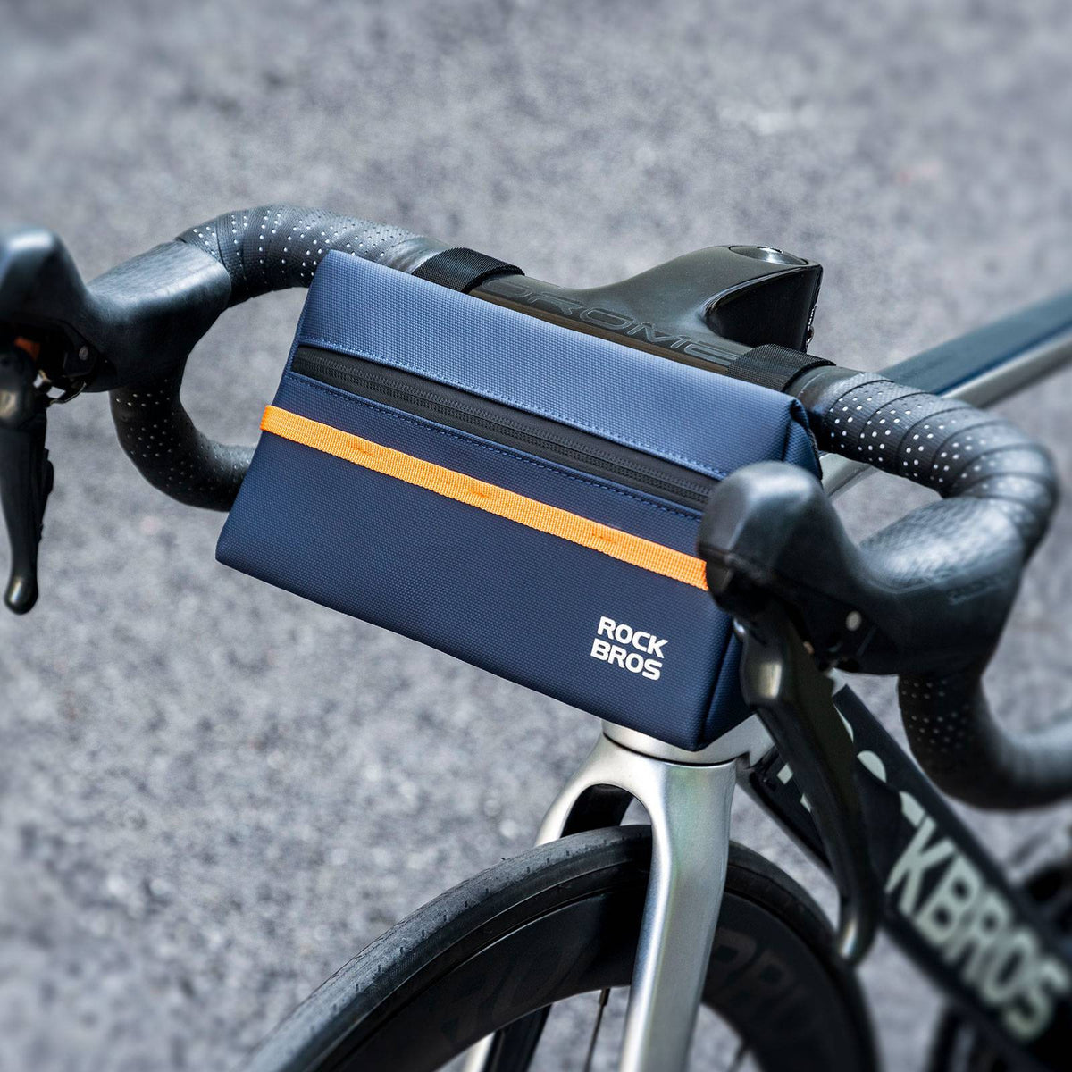 fahrrad lenkertasche rennrad ROCKBROS Fahrrad Lenkertasche Fahrradtasche Fahrradkorb 6 Farbe 1.3L –  ROCKBROS-DE