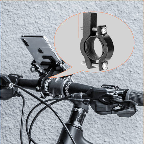 ROCKBROS Fahrrad Motorrad Handyhalterung mit 360 Rotation Clip - ROCKBROS-EU