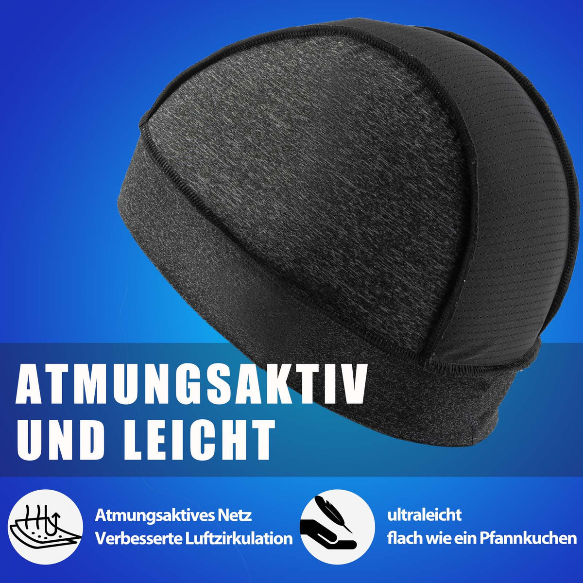 fahrradhelm mütze sommer ROCKBROS Fahrrad Mütze Sommer UV Schutz Laufmütze Herren 50-64CM –  ROCKBROS-DE