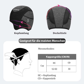 rennrad wintermütze ROCKBROS cycling hat, winter hat with glasses hole, windproof helmet h – ROCKBROS-DE