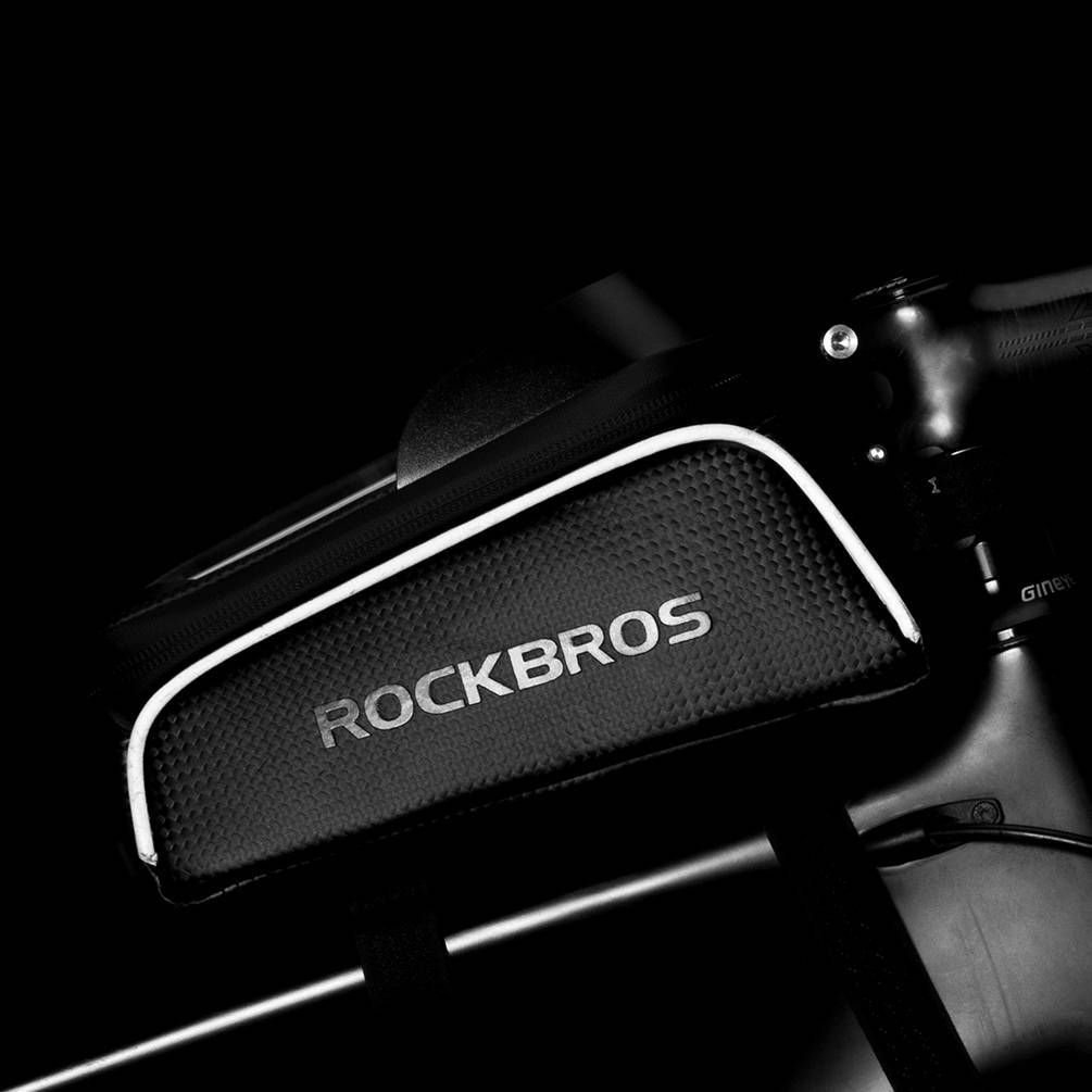 ROCKBROS Fahrrad Oberrohrtasche 6,5 Zoll Touchscreen Wasserdicht - ROCKBROS-EU