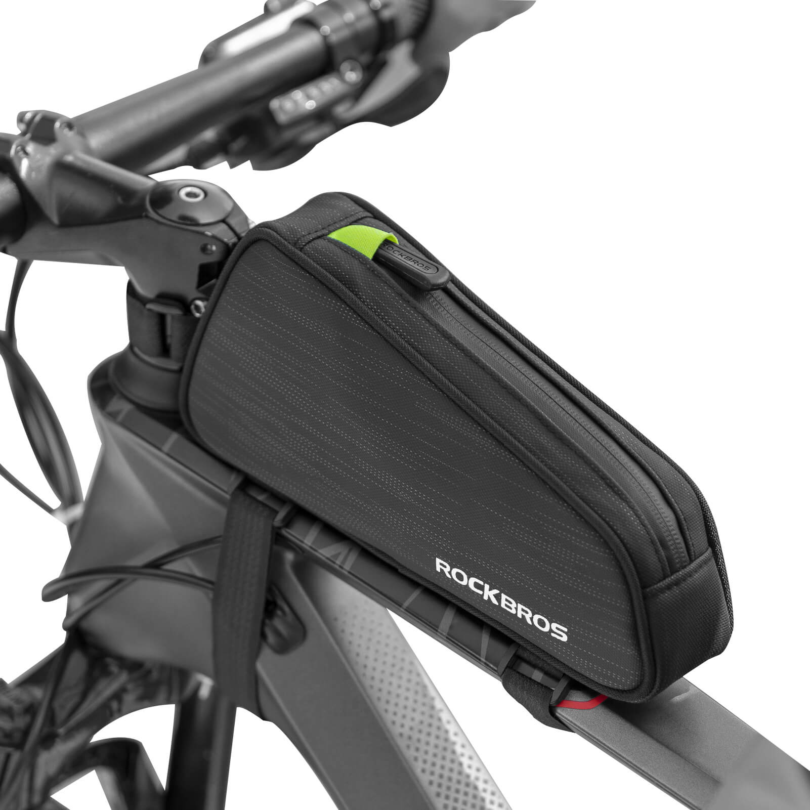 ROCKBROS bicycle top tube bag narrow shape bicycle bag 1.1L