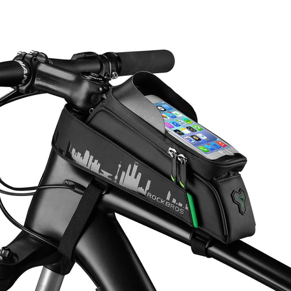 oberrohrtasche cube e-bike Wasserdichte Fahrrad Oberrohrtasche & Handytasche – ROCKBROS-DE