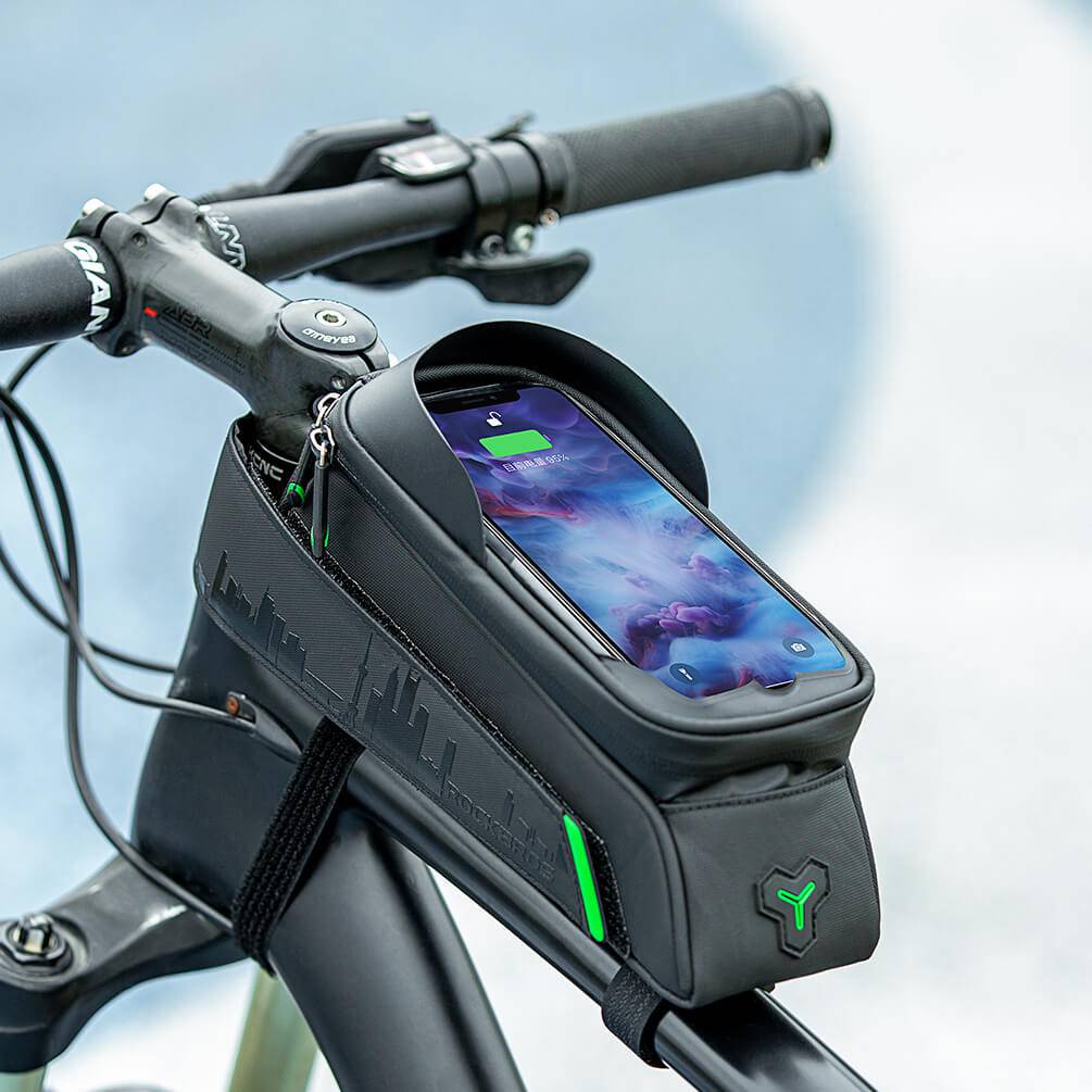 ROCKBROS Fahrrad Oberrohrtasche Wasserdicht Handytasche mit Touchscreen - ROCKBROS-EU