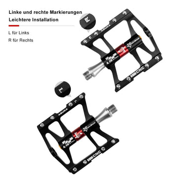 Fahrrad Pedale 9/16 für MTB/BMX/Rennrad 4 Sealed Bearings – ROCKBROS-DE