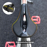 ROCKBROS Fahrrad Sattel Ergonomischer Stoßdämpfender Fahrradsattel Unisex - ROCKBROS-EU