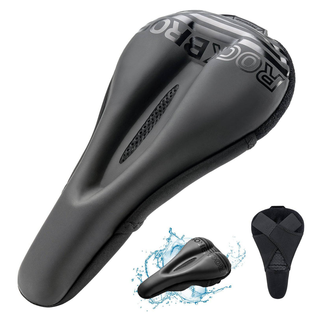 ROCKBROS Bicycle Saddle Cover Gel Padded Soft Bike Seat Cover