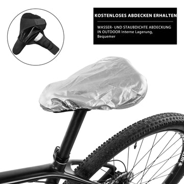 ROCKBROS Fahrrad Sattelbezug Gel Sattel Überzug Schwarz – ROCKBROS-DE