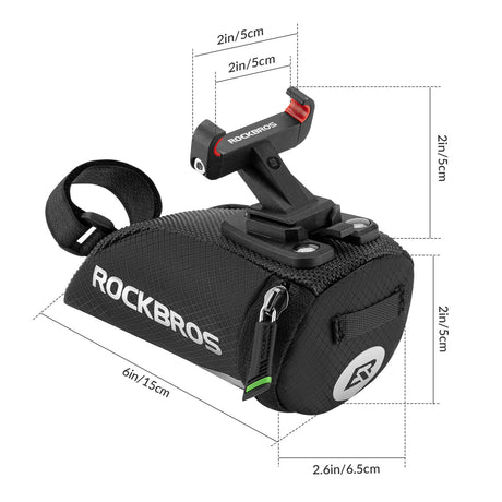 ROCKBROS Fahrrad Satteltasche für MTB/Rennrad/Faltrad Mini Portable - ROCKBROS-EU