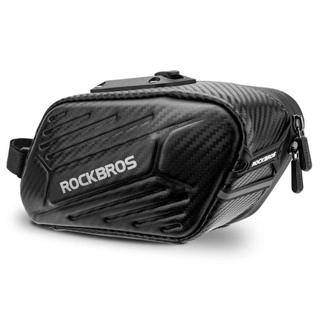 ROCKBROS Fahrrad Satteltasche für MTB/Rennrad/Faltrad Wasserdicht Schwarz - ROCKBROS-EU