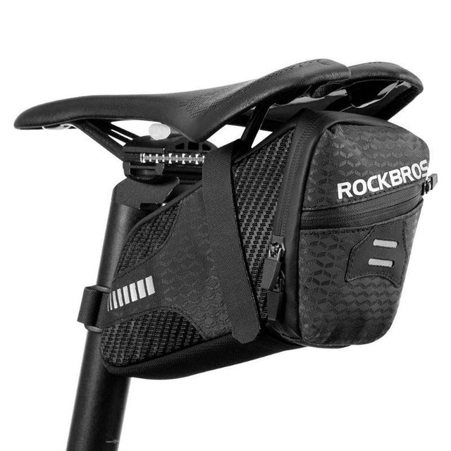 ROCKBROS Fahrrad Satteltasche mit 2 Zusätzliche Taschen 1,5L - ROCKBROS-EU