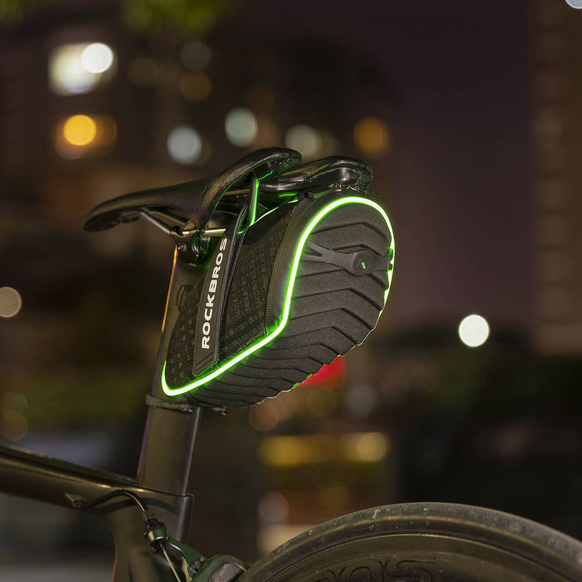 fahrradsattel werkzeugtasche Schwarz Grün