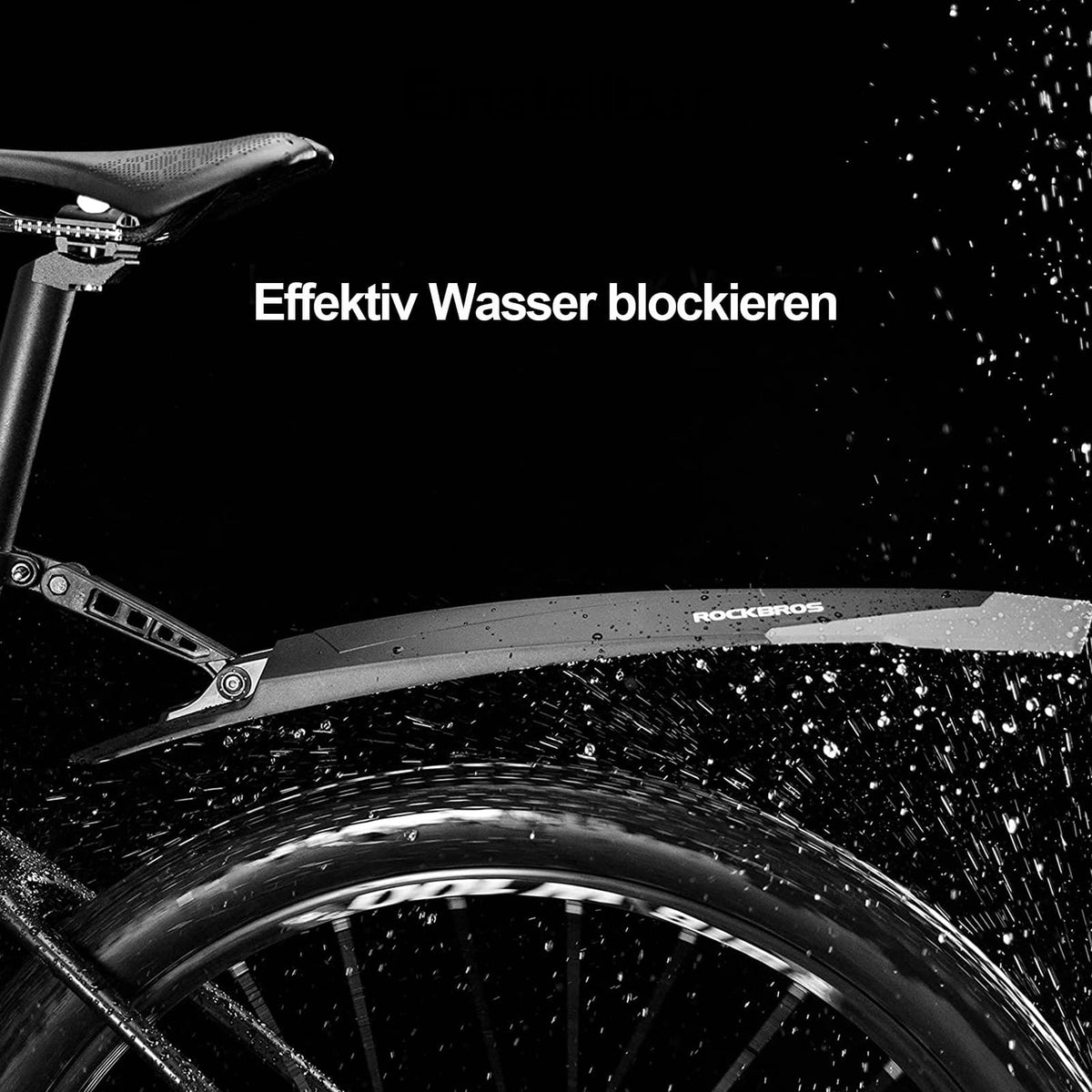 ROCKBROS Fahrrad Schutzblech Set MTB Spritzschutz aus PP und Gummi – ROCKBROS-DE