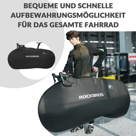 ROCKBROS Fahrrad Transporttasche Wasserdichte Tragetasche für Fahrräder bis 26 Zoll - ROCKBROS-EU