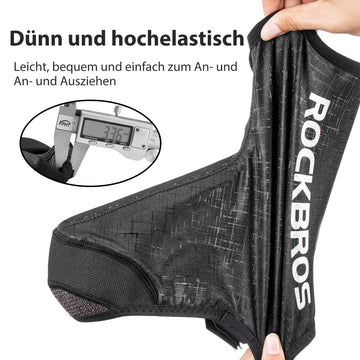 rennrad überschuhe regen ROCKBROS Fahrrad Überzieher Windfest Wasserabweisend Überschuhe Rennra –  ROCKBROS-DE