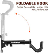 ROCKBROS Fahrrad Wandhalterung Robust Fahrradhalter Verstellbar 15kg - ROCKBROS-EU