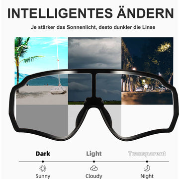 Unisex Photochromic Sportbrille: UV400 – ROCKBROS-DE