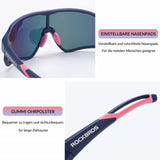 ROCKBROS Fahrradbrille Polarisierte Sportsbrille mit UV-Schutz - ROCKBROS-EU