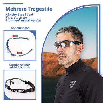 lidl fahrradbrille selbsttönend Adaptive Selbsttönende Sportsonnenbrille – ROCKBROS-DE