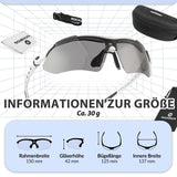 ROCKBROS Fahrradbrille Selbsttönend Brille Sonnenbrille UV 400 - ROCKBROS-EU