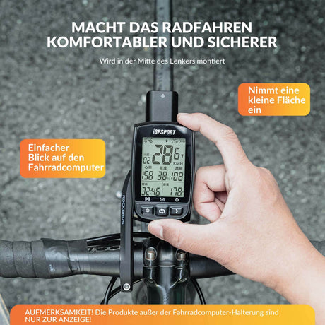 ROCKBROS Fahrradcomputer Halterung Kompatibel mit Garmin/iGPSPORT für Lenker 32-35mm - ROCKBROS-EU