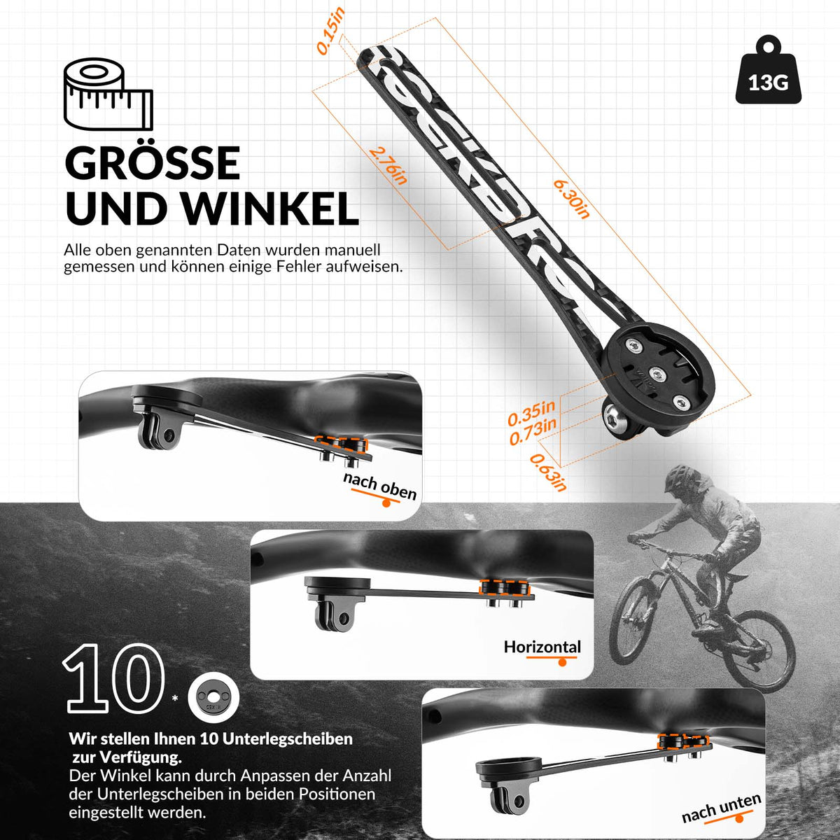 Fahrradcomputer Halterung Lenkerhalterung für Garmin/Bryton/Giant – ROCKBROS-DE