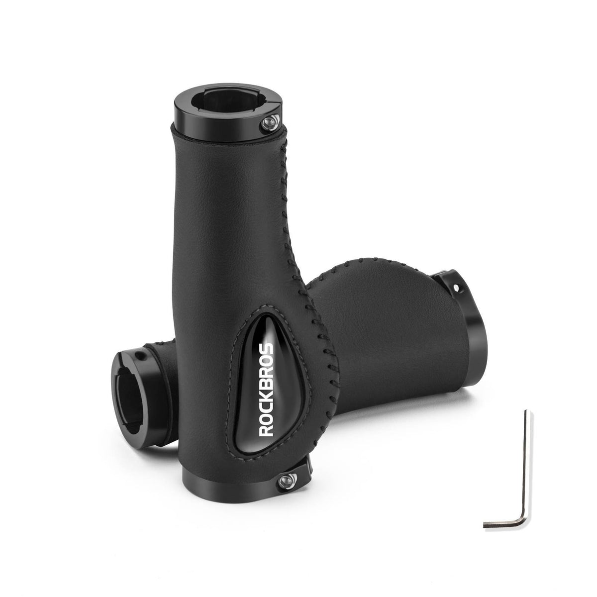 bequeme fahrradgriffe ROCKBROS Fahrradgriffe Ledergriffe für Lenker mit 22,2 mm Durchmesser –  ROCKBROS-DE