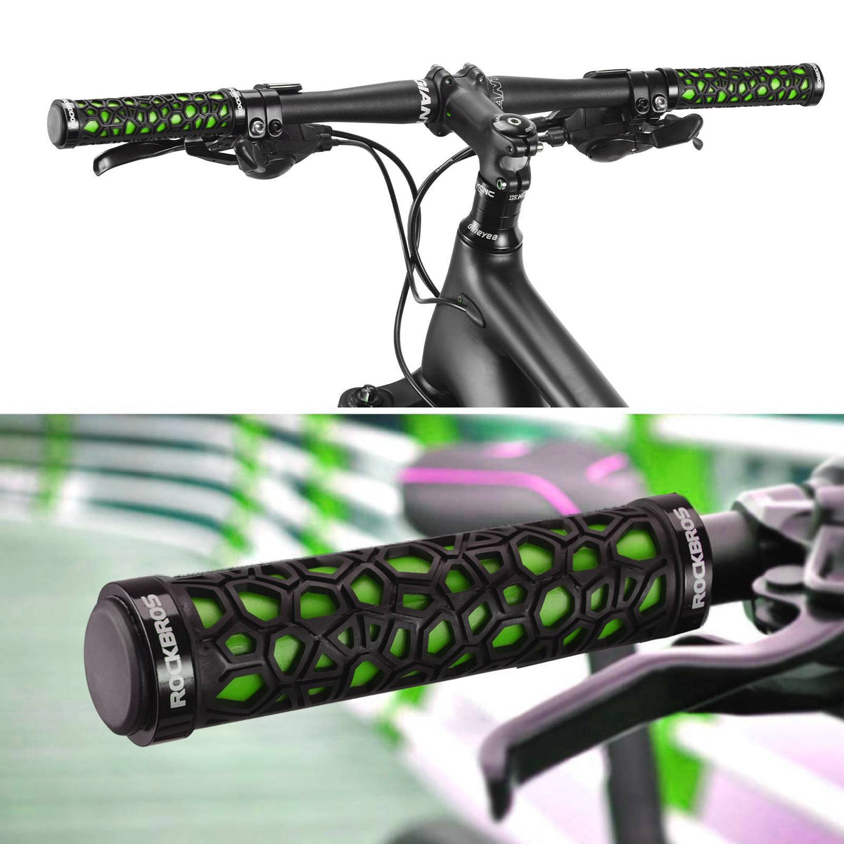 lenkergriffe kinderfahrrad ROCKBROS Fahrradgriffe Lenkergriffe für Mountainbike/ Scooter/ E-Bike/ – ROCKBROS-DE