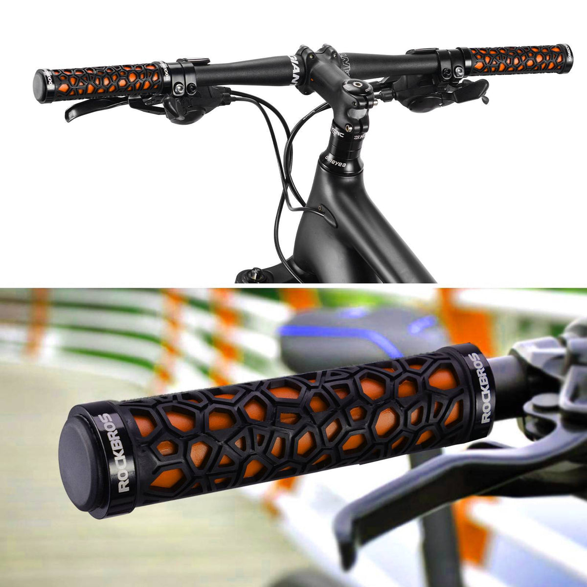 ROCKBROS Fahrradgriffe Lenkergriffe für Mountainbike/ Scooter/ E-Bike/ – ROCKBROS-DE