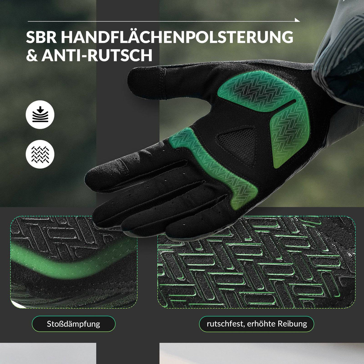 ROCKBROS Fahrradhandschuhe Damen/Herren Touchscreen Anti-Rutsch Dünne - ROCKBROS-EU